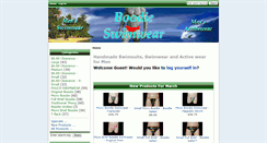 Desktop Screenshot of boodieswimwear.com