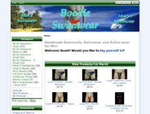 Tablet Screenshot of boodieswimwear.com